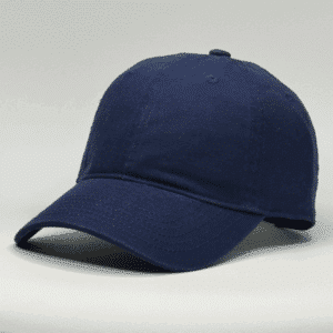 gorro de algodón color azul marino