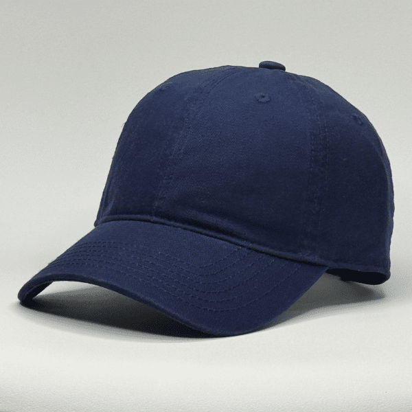 gorro de algodón color azul marino