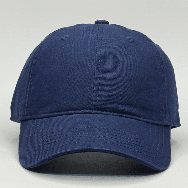 gorro de algodón color azul marino