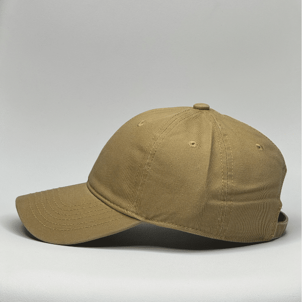 gorro de algodón color beige