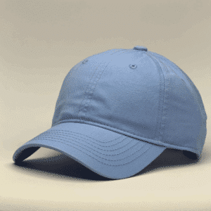 gorro de algodón color celeste claro