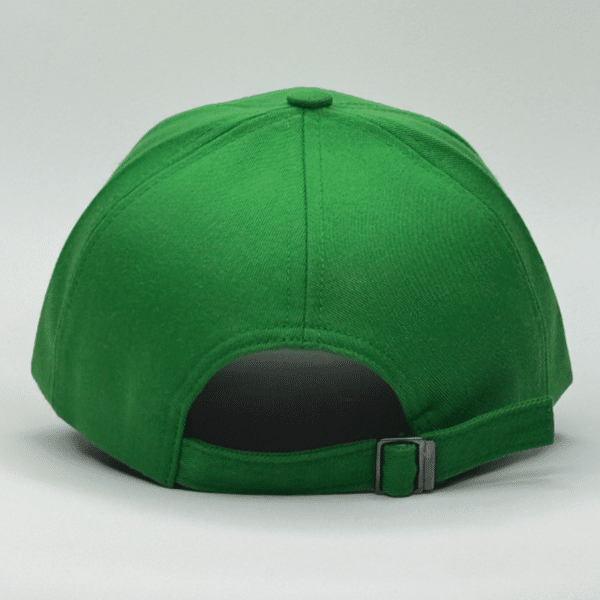 gorro drill color verde perico - atras