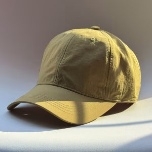 gorro poliéster color beige costado