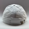 gorro poliéster color blanco atras