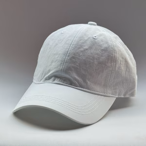 gorro poliéster color blanco costado