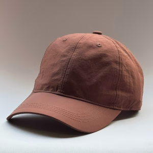 gorro poliéster color guinda costado