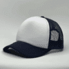 gorro trucker color azul costado
