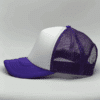 gorro trucker color morado largo
