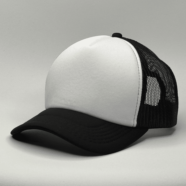 gorro trucker color negro costado