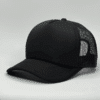 gorro trucker color negro entero costado