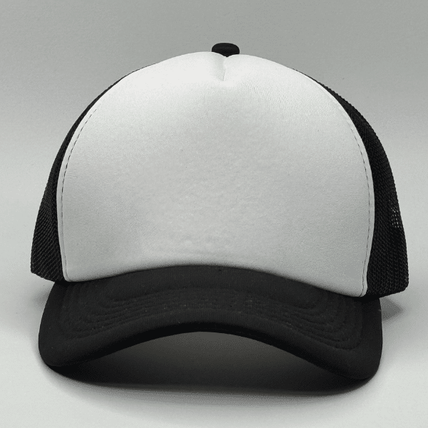gorro trucker color negro frente