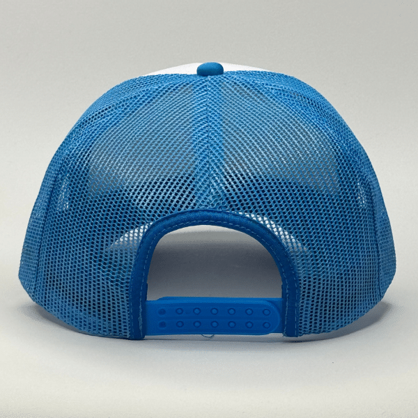 gorro trucker color turquesa