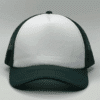 gorro trucker color verde botella frente