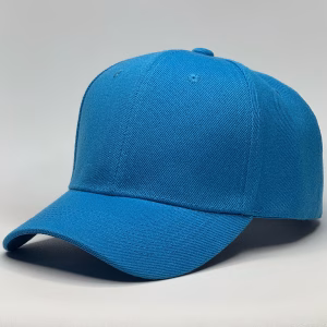 gorro de lona turquesa