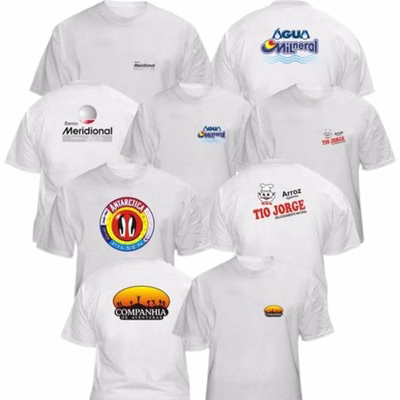 polo publicitario blanco