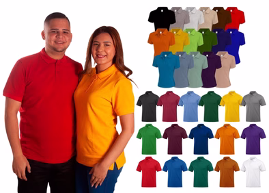 polos publicitarios cuello camisero