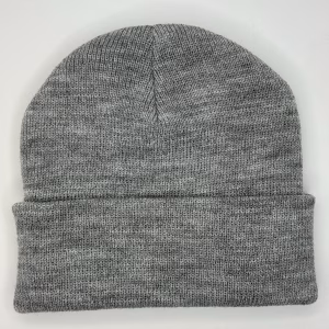beanie gorro de lana melange para niños frente