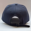 gorro drill azul marino para niños atras