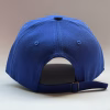 gorro drill azulino para niños atras