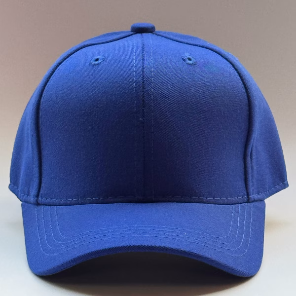 gorro drill azulino para niños frente