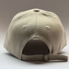 gorro drill beige claro para niños atras