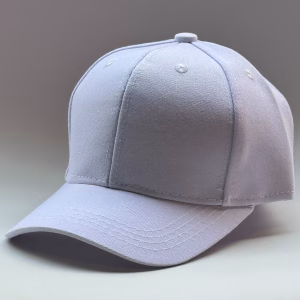 gorro drill blanco para niños costado