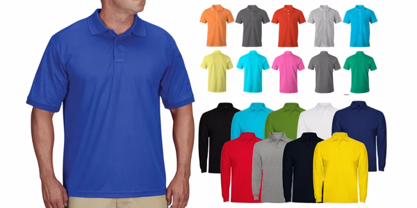 polos pique hombre