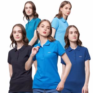usos de polos pique para mujer