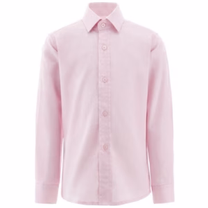 camisa oxford rosa hombre
