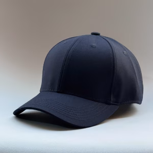 gorro casimir color azul marino costado